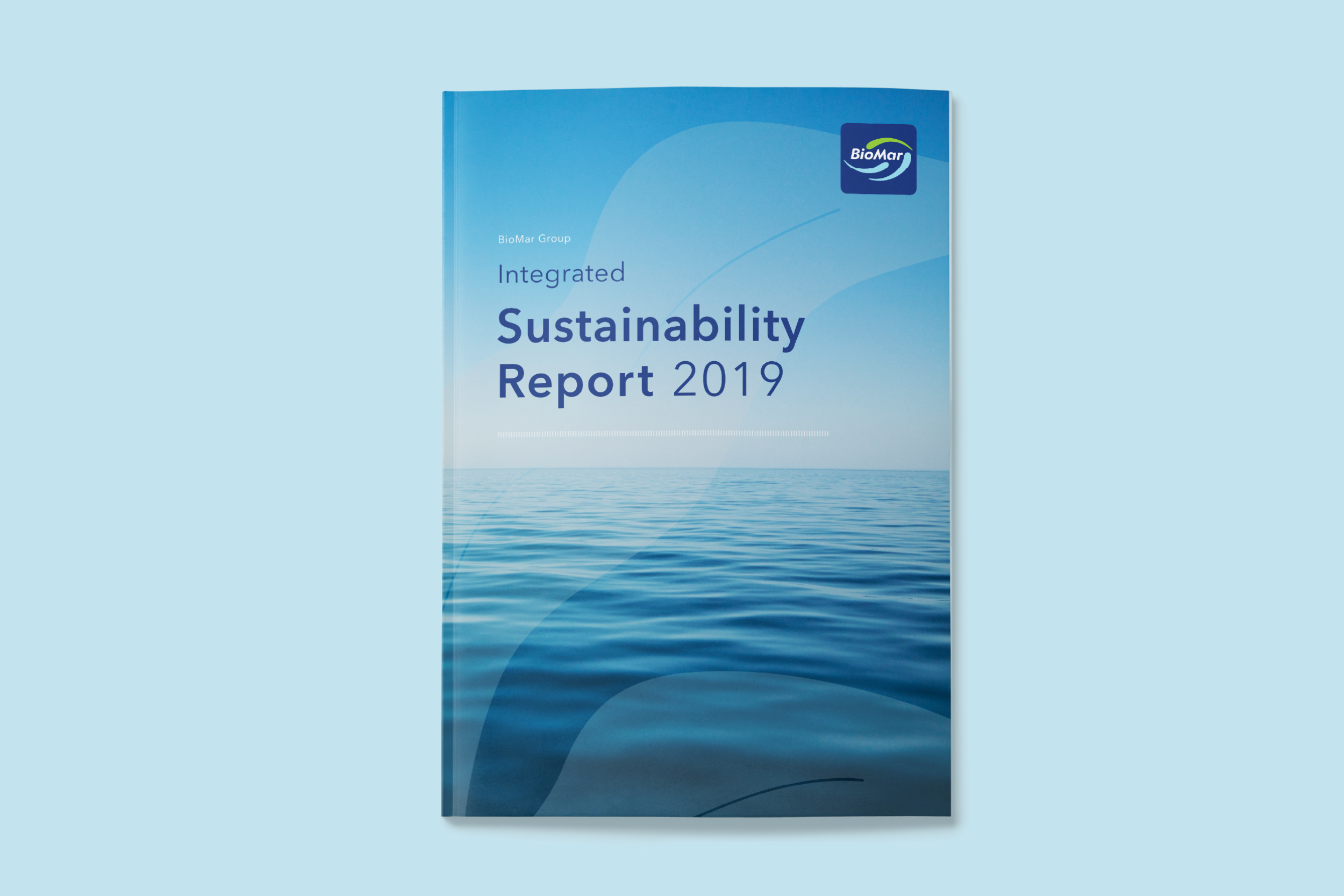 Cover Image of BioMar's 2019 Sustainability Report