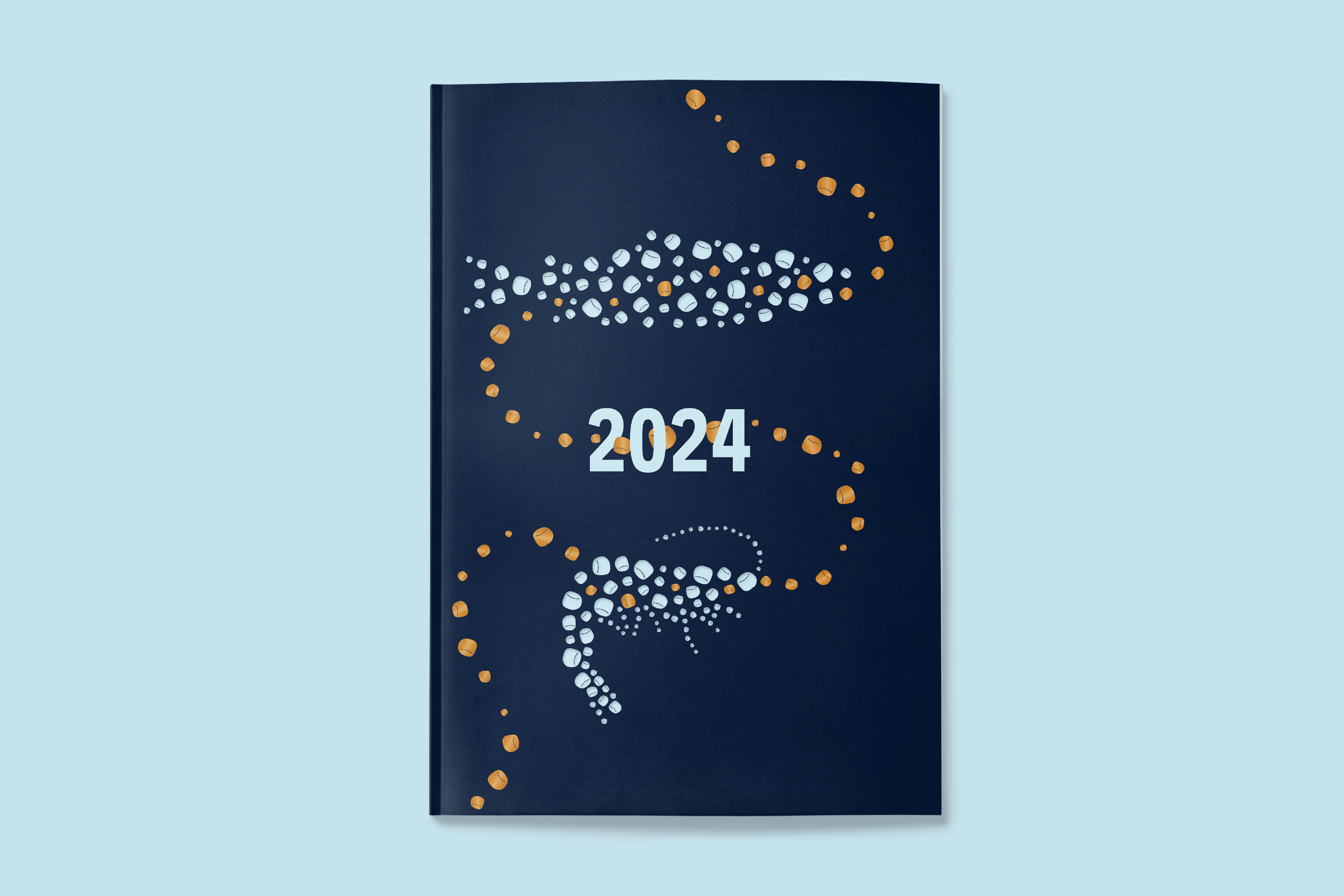 Cover page of BioMar's 2024 Sustainability Report