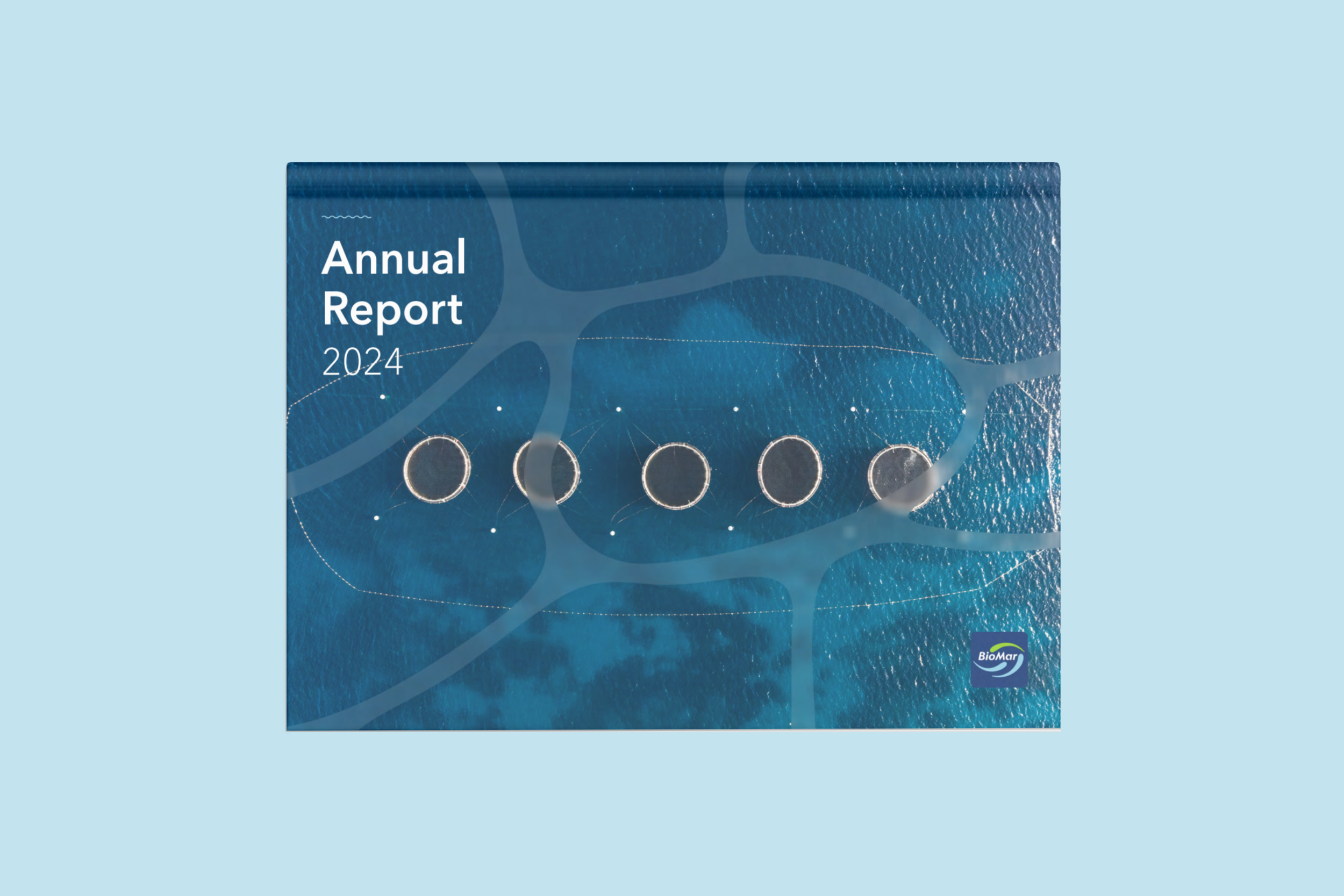 Cover of BioMar's 2024 Annual Report